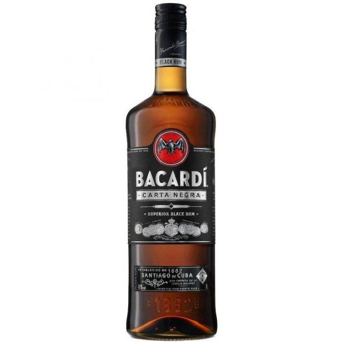 Ром Bacardi Carta Negra 4 года выдержки 1 л 40%