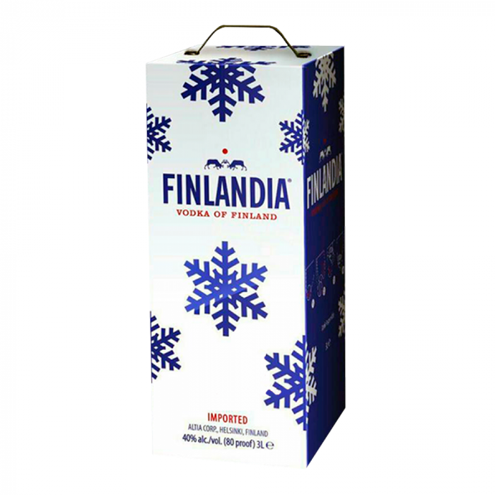 Finlandia Winter 3л Финляндия Снежинка тетрапак